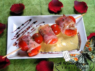 brochette de saint jacques