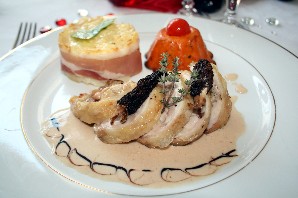 Mignonnette de poulet aux cèpes