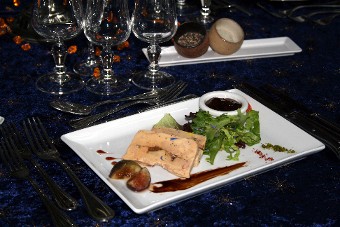 Pressé maison aux deux foie gras