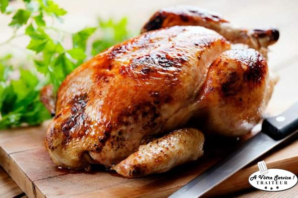 Bbq rotisserie poulet rotis