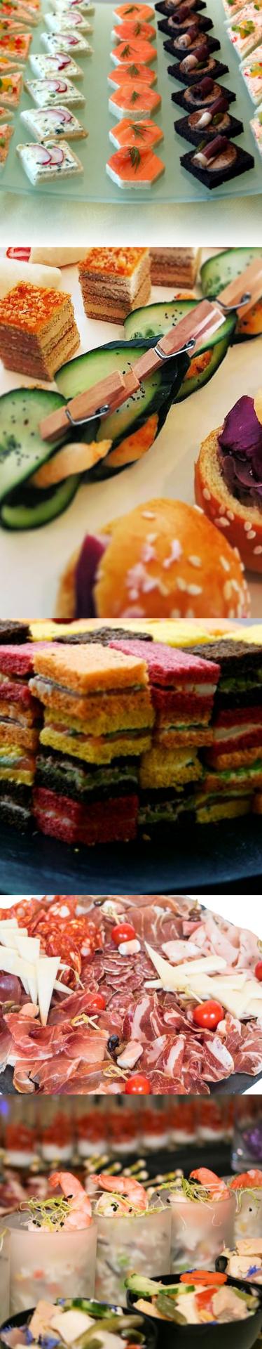 Menu fetes finger food