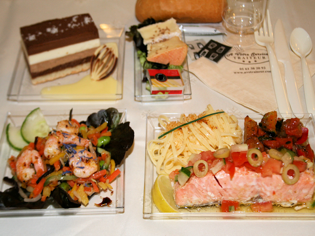 Menu saumon
