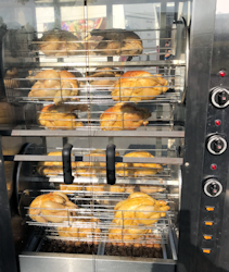 Poulet jaune et pommes grenailles