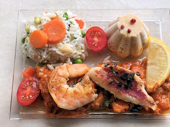 Rougail crevette rouget