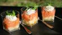 Verrine tartare saumon aux pommes grany copie